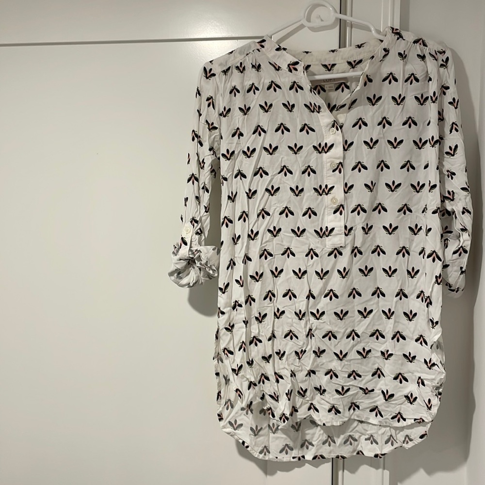Ann Taylor Loft bee work tunic